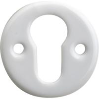 Cilinderrozet pors. Evelyne wit - thumbnail