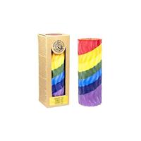 Geurkaars Regenboog Golvend - thumbnail