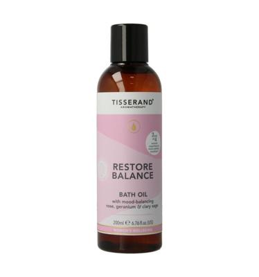 Tisserand Bath oil restore balance 200 Milliliter Tisserand Bath oil restore balance 200 Milliliter