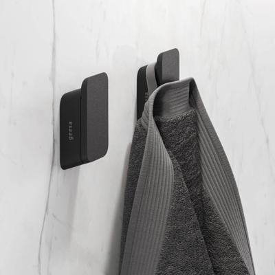 Handdoekhaak Medium Geesa Shift Zwart Geesa Handdoekhaak Medium Geesa Shift Zwart Geesa