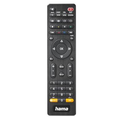 Hama Universele TV-Afstandsbediening voor 8 Apparaten met App-Toets Zwart - thumbnail