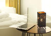 Globo Design tafellampClarke 25cm vierkant - 15229T1 - thumbnail