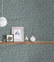 Architects Paper Jungle Chic blauw behang | 377063 - thumbnail