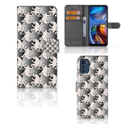 Motorola Moto E32 | Moto E32s | Telefoonhoesje | Met pasjeshouder | Salamander Grey Motorola Moto E32 | Moto E32s | Telefoonhoesje | Met pasjeshouder | Salamander Grey