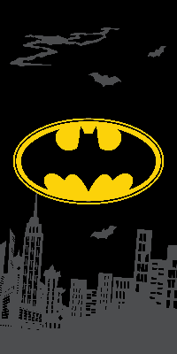 Batman strandlaken Emblem 70 x 140 cm Batman strandlaken Emblem 70 x 140 cm