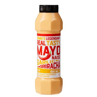 Remia legendary real tasty mayonaise garlic sriracha (800 ml)