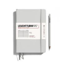 Leuchtturm Light Grey, Medium (A5), 251 p., ruled - thumbnail