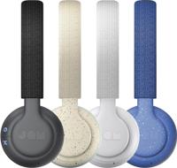 Jam Been There On-Ear Bluetooth-hoofdtelefoon, licht en zacht, 40 mm driver, 10 meter bluetooth-bereik, 14 uur looptijd, microfoon, zweet- en regenbestendig, IPX4, licht, natuurlijk geluid, zwart - thumbnail
