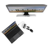 Hama USB 2.0-hub 4 poorten Zwart - thumbnail