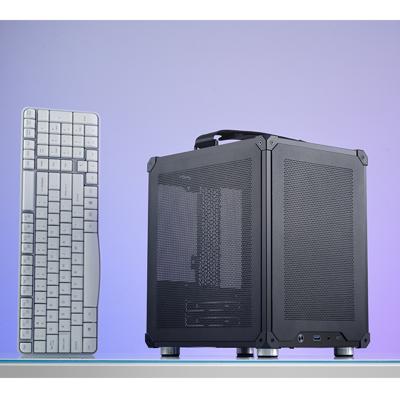Jonsbo C6 Handle Black Mini-tower Behuizing, Gaming-behuizing, PC-behuizing Zwart Jonsbo C6 Handle Black Mini-tower Behuizing, Gaming-behuizing, PC-behuizing Zwart
