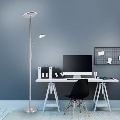 Just Light Design leeslampHans Round grijs - 11709-55