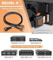 Icy Dock ToughArmor MB699VP-B V3 SDD-behuizing Zwart 2.5 - thumbnail