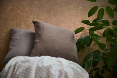 Livingwalls Smart Surfaces - Bruin - Structuur - 395668