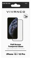 Vivanco SPGLASWIPH12M/PFS_BK Screenprotector (glas) Apple iPhone 12 1 stuk(s) Krasvast - thumbnail