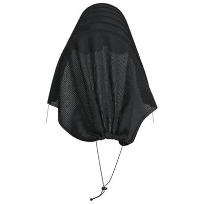 Kweektunnels 4 st staal en polyetheen zwart