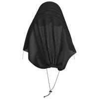 Kweektunnels 4 st staal en polyetheen zwart - thumbnail