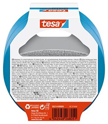 tesa Professional Outdoor 56214-00000-03 Schilderstape Blauw (l x b) 50 m x 25 mm 2 stuk(s) tesa Professional Outdoor 56214-00000-03 Schilderstape Blauw (l x b) 50 m x 25 mm 2 stuk(s)