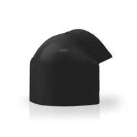 Kabelmanagement | Buis | Over de hoek | 1 Stuks | PVC | Zwart - thumbnail