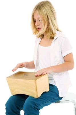 Nino Percussion NINO931GR bongo-cajon groen speelvlak