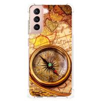 Samsung Galaxy S21 FE Telefoonhoesje met valbescherming Kompas - thumbnail