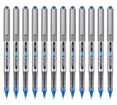 Rollerpen uni-ball eye eco 157e m blauw | 12 stuks