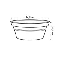 Elho green basics schaal 27 cm mild terra - thumbnail