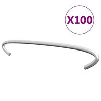 VidaXL Gabionhaken 100 st 15 cm gegalvaniseerd staal - thumbnail