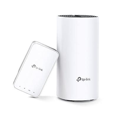 TP-Link Deco WiFi Mesh AC 1200 Mbps Deco M3 (2 pack) wifi-systeem voor het hele huis - 260 m² wifi-dekking, 2 gigabit-poorten, kinderbeveiliging, compatibel met alle zwart/witte vezelboxen