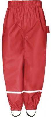Playshoes regenbroek fleece gevoerd Uni Rood-128
