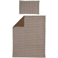 Meyco dekbedovertrek Cheetah Uni Chocolate Maat - thumbnail