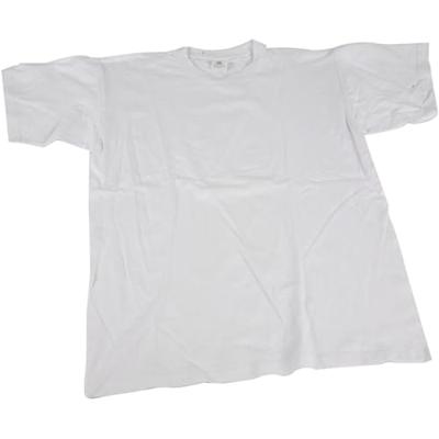 Creativ Company T-shirt wit met ronde hals katoen , maat s