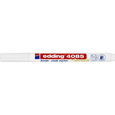 Krijtstift edding 4085 by Securit rond 1-2mm wit | 10 stuks