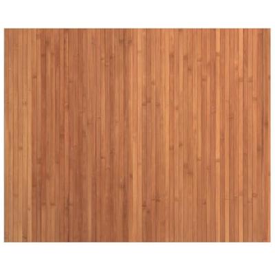 VidaXL Vloerkleed rechthoekig 80x100 cm bamboe bruin