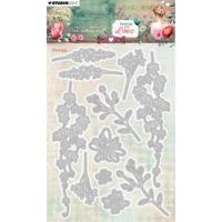 Studio Light • jenine's mindful art cutting die sending you love florals - thumbnail