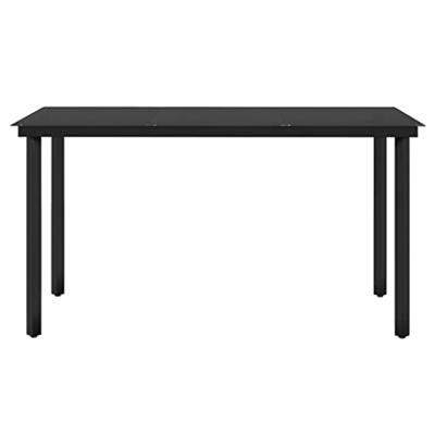 5-delige Tuinset met kussens bruin