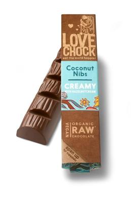 Lovechock Creamy Coconut Nibs (12st)