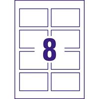 Avery-Zweckform C32015-10 Bedrukbare visitekaarten, gladde kant 85 x 54 mm Wit 80 stuk(s) Papierformaat: DIN A4 - thumbnail