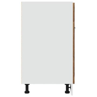 Onderkast met lade 60x46x81,5 cm bewerkt hout oud houtkleurig Onderkast met lade 60x46x81,5 cm bewerkt hout oud houtkleurig