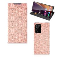 Samsung Galaxy Note 20 Ultra | Hoesje met Magneet | Pattern Orange - thumbnail