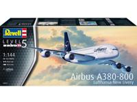 Revell 1/144 Airbus A380-800 Lufthansa New Livery - thumbnail
