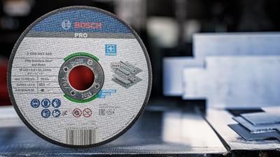 Bosch Accessoires Doorslijpschijf recht Best for Inox - Rapido A 60 W INOX BF, 115 mm, 22,23 mm, 0,8 mm 1 stuks - 2608603486 Bosch Accessoires Doorslijpschijf recht Best for Inox - Rapido A 60 W INOX BF, 115 mm, 22,23 mm, 0,8 mm 1 stuks - 2608603486