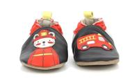 Soepele babyslofjes Fireman 686641-10 ROBEEZ© marineblauw - thumbnail
