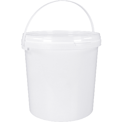 Emmer | PP | 263mm | ∅270mm | rond | 10l | wit | 30 stuks