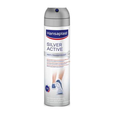 Hansaplast Silver Active Anti-Transpirant Voetspray 150ml