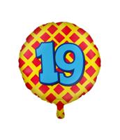 Paperdreams Happy folie ballon - 19 jaar - thumbnail