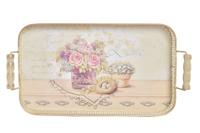 Set van trays DKD Home Decor Roze Metaal Aluminium 8 cm 40 x 21 x 8 cm (3 Stuks) - thumbnail