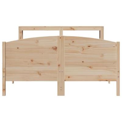 Bedframe zonder matras massief grenenhout 150x200 cm Bedframe zonder matras massief grenenhout 150x200 cm