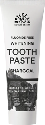 Urtekram Fluoride Free Whitening Tooth Paste Charcoal Urtekram Fluoride Free Whitening Tooth Paste Charcoal