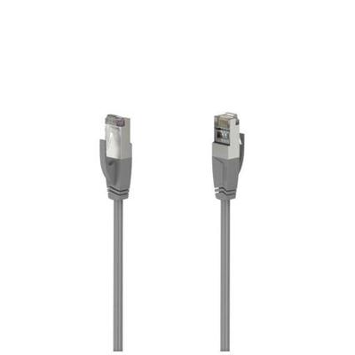 Hama Netwerkkabel, CAT-5e, 1 Gbit/s, F/UTP afgeschermd, 3,00 m UTP kabel Grijs Hama Netwerkkabel, CAT-5e, 1 Gbit/s, F/UTP afgeschermd, 3,00 m UTP kabel Grijs