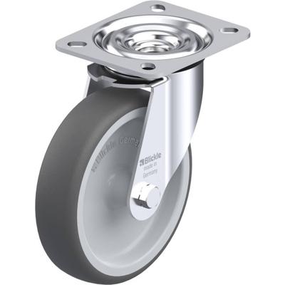 Blickle L-PATH 125G Zwenkwiel Wieldiameter: 125 mm Draagvermogen (max.): 250 kg 1 stuk(s)